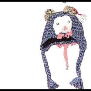 Hat Gorgeous Hand made ❤️ crochet opposum